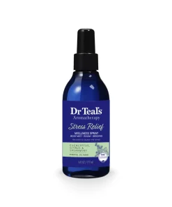 Relieve Stress Instantly with Dr Teal's Aromatherapy Eucalyptus & Citrus Body & Room Spray, 6 fl oz