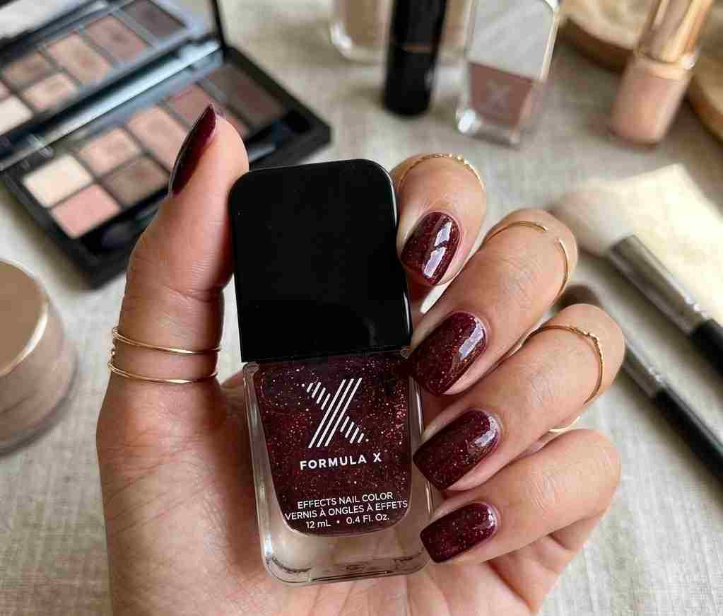 Formula X Effects Nail Color - Dark Purple Galaxy ( Serenity )