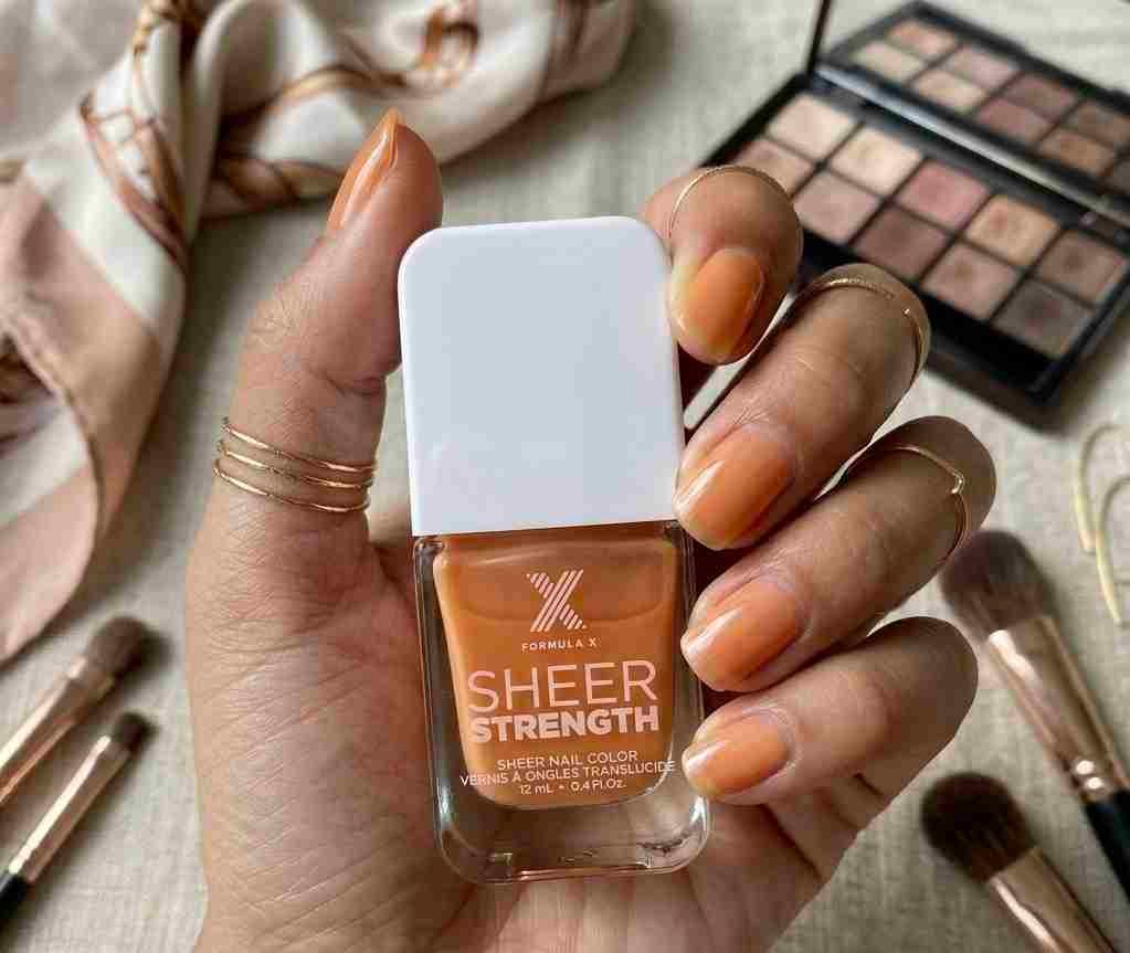 Formula X Sheer Strength Sheer Nail Color - Amber Gold ( Phenomenal )