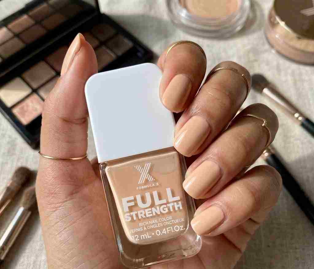 Formula X Full Strength Rich Nail Color - Nude Tan ( Less Is More )
