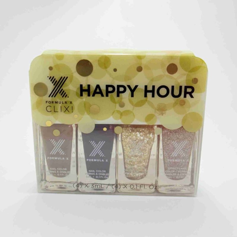 Formula X CLIX! Happy Hour 4-Piece Nail Color Mini Set
