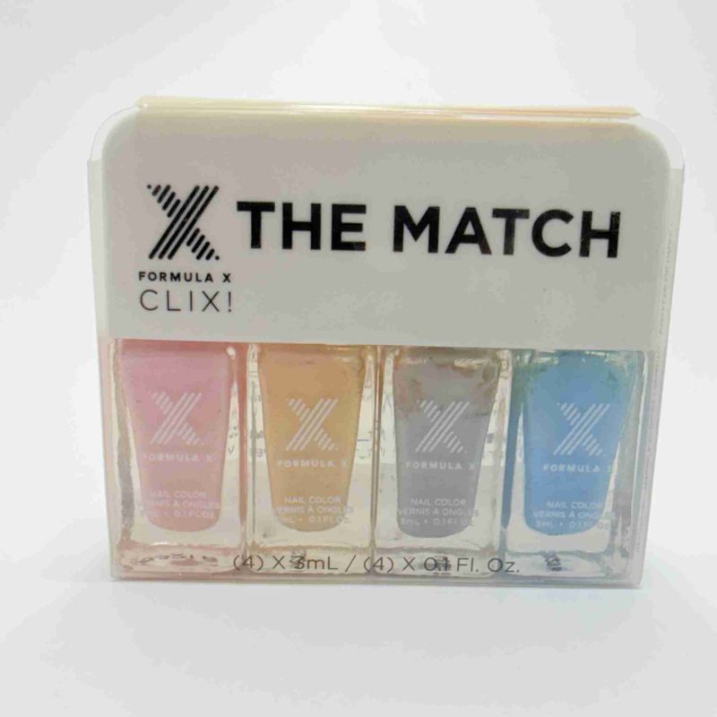 Formula X CLIX! The Match 4-Piece Nail Color Mini Set