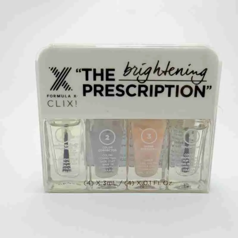 Formula X CLIX! The Brightening Prescription 4-Piece Nail Treatment Set