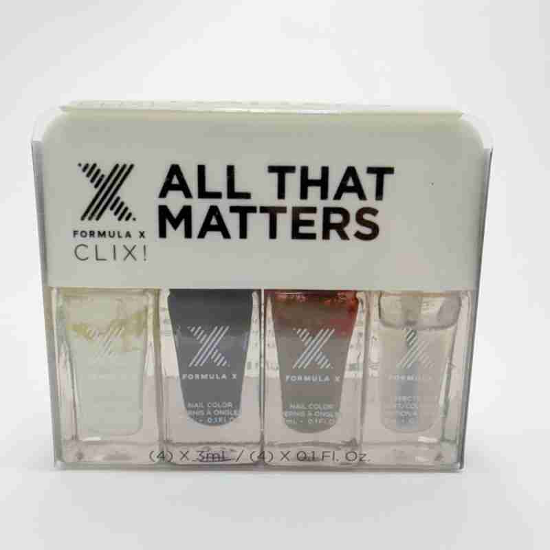 Formula X CLIX! All That Matters 4-Piece Nail Color Mini Set